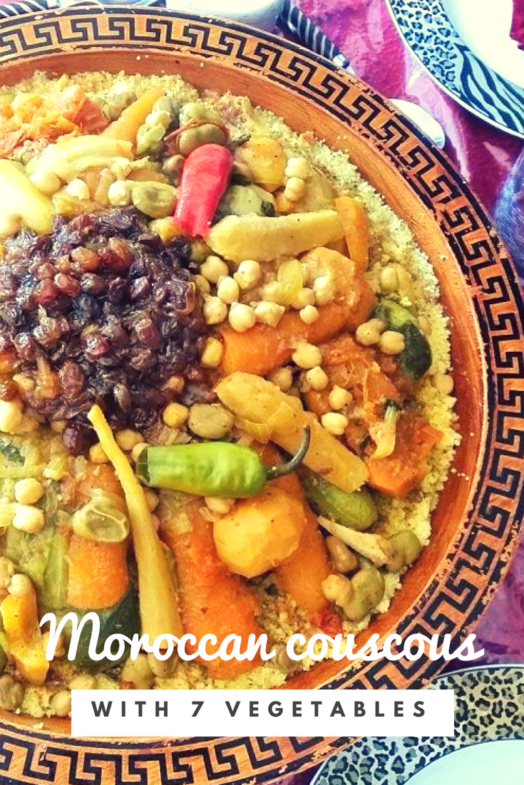 Recette de couscous colorée