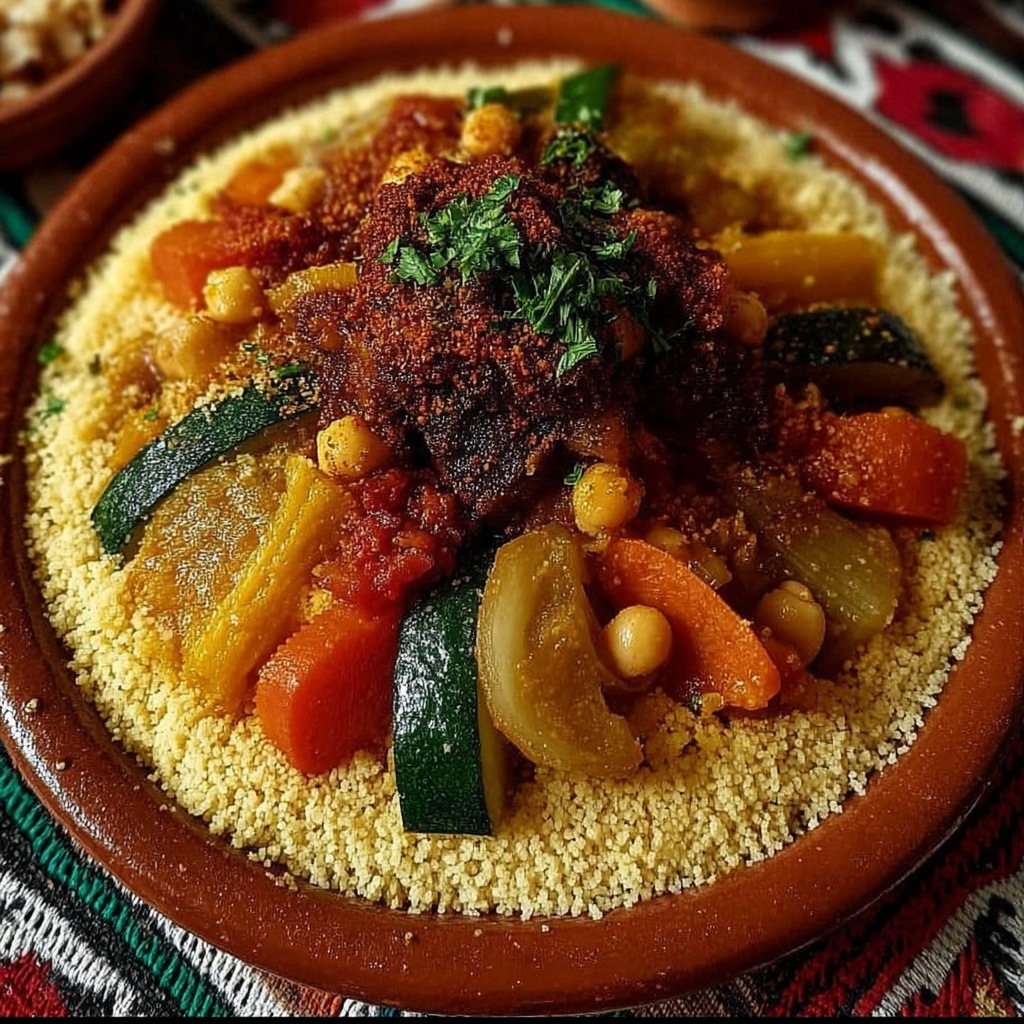 Couscous marocain savoureux