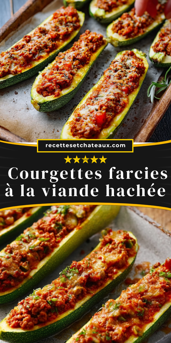 Courgette farcie végétarienne